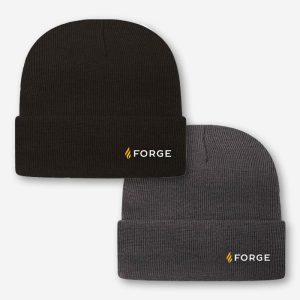 Beanie -- Left-off-centered embroidered logo